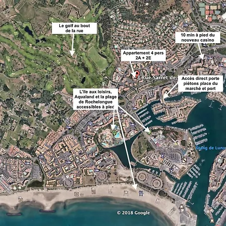 Studio Familial Proche Port Et Plage Apartmán